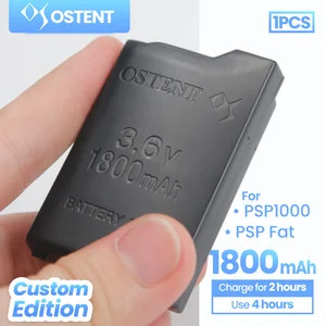 Аккумулятор Ostent 1800мАч, 3,6В, литийионный, высокой емкости, для Sony PSP 1000, PSP-110