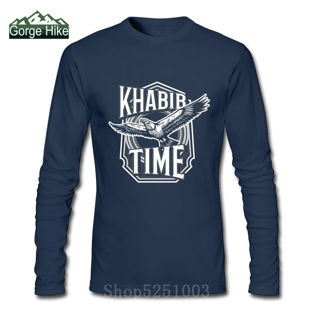 2019 модная мужская футболка с длинным рукавом Хабиб нурмагомедов эпос Конор Орел