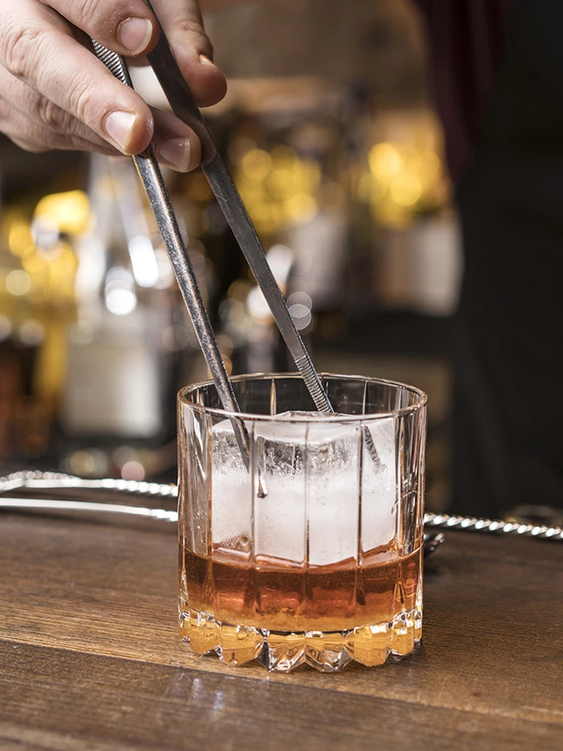 

2 Pcs/lot classical transparent fashion whiskey wine glass party pub wine drinking glass cups 200903-31