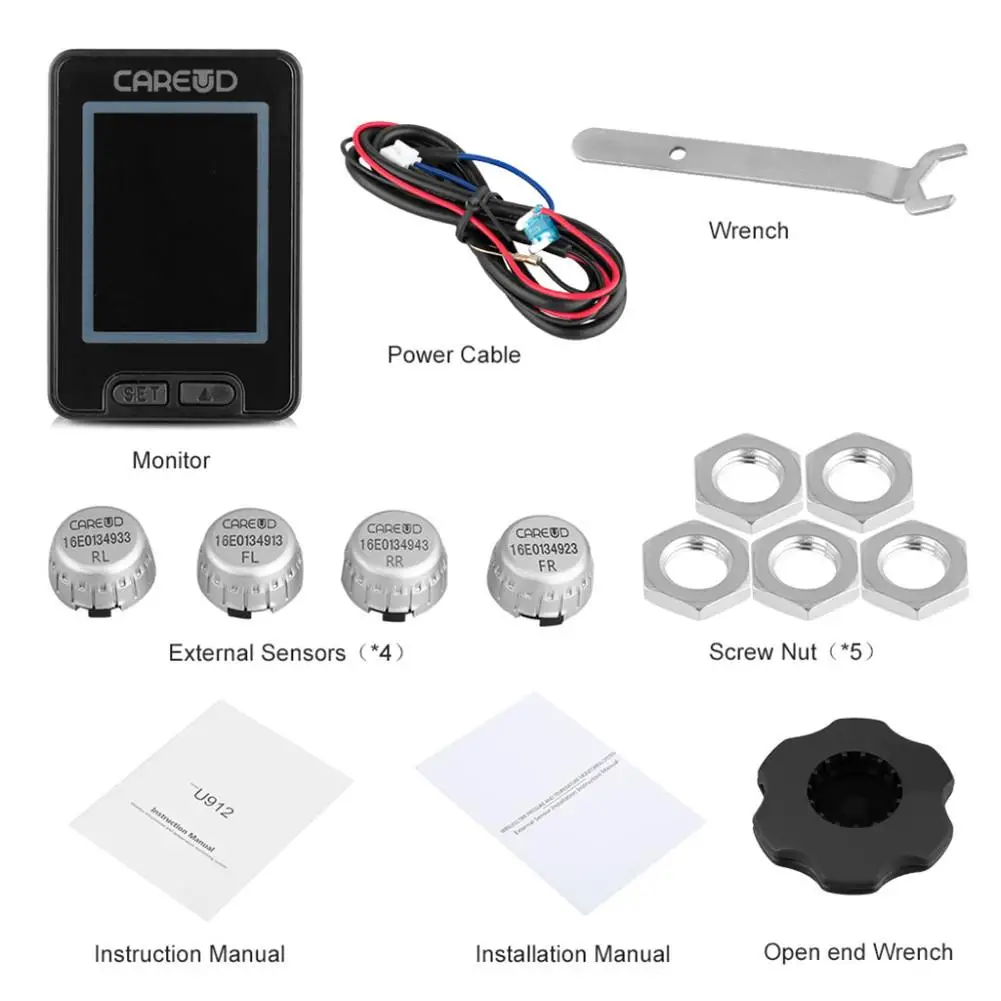 Автомобильный беспроводной TPMS система контроля давления в шинах встроенный