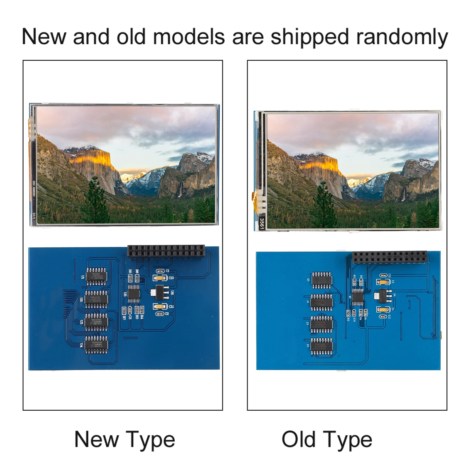 Цветной сенсорный ЖК экран 3 5 дюйма с разрешением 480x320 для Raspberry Pi