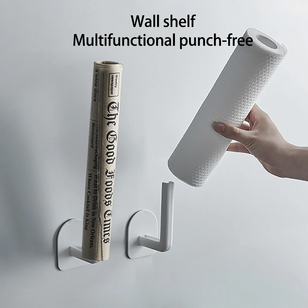 Не удар туалетной бумаги Бумага Полотенца стойки держателя шкафа вешалка для