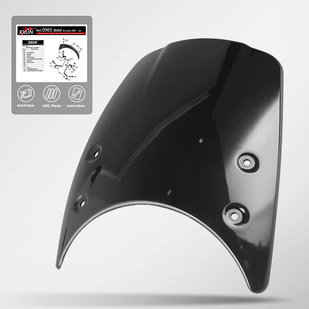 Аксессуары для мотоциклов ABS лобовое стекло обтекатель-дефлектор 2014-2020 BMW R Nine T