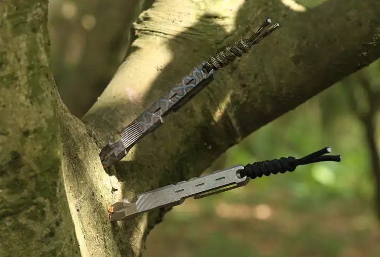 Многофункциональная отвертка TC4 из титанового сплава для защиты от выживания на