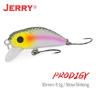 Jerry продий спиннинг медленно тонущий воблер кренкбейт форель окунь приманки 35 мм 3,1 г пресноводная Рыболовная Снасть для скалы оборудование