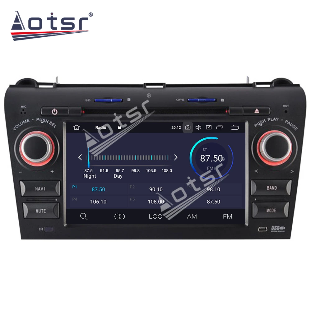 

Android 10.0 PX5/PX6 4GB+64GB Car No DVD GPS Navigation For Mazda 3 2003-2009 Multimedia Player Radio Recorder Stereo Head Unit