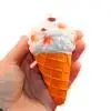 Ice Cream S Сияющий говно Galaxy Poo ароматизированный мягкий Shit снятие стресса медленно поднимающаяся игрушка Y4QA - Цвет: Ice Cream S
