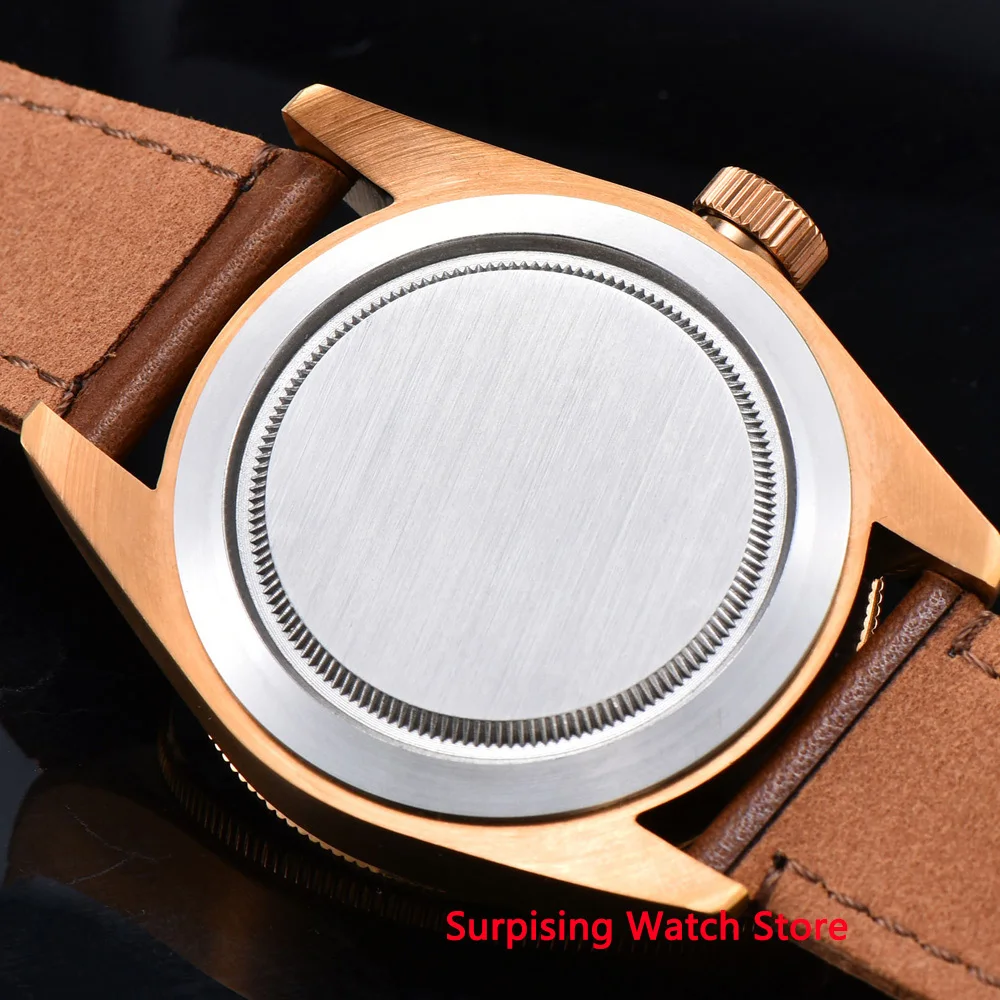 

Corgeut 41mm Automatic Mechanical Watch Men Luxury Brand Sapphire Glass PVD Case Military Sport Diver Clock Leather WristWatch