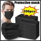 10-200 шт., одноразовые маски для взрослых