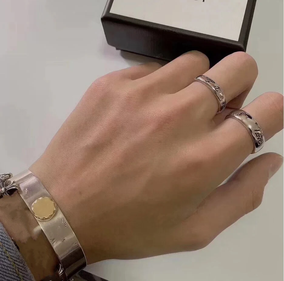 

925 sterling silver men's fashion classic ring