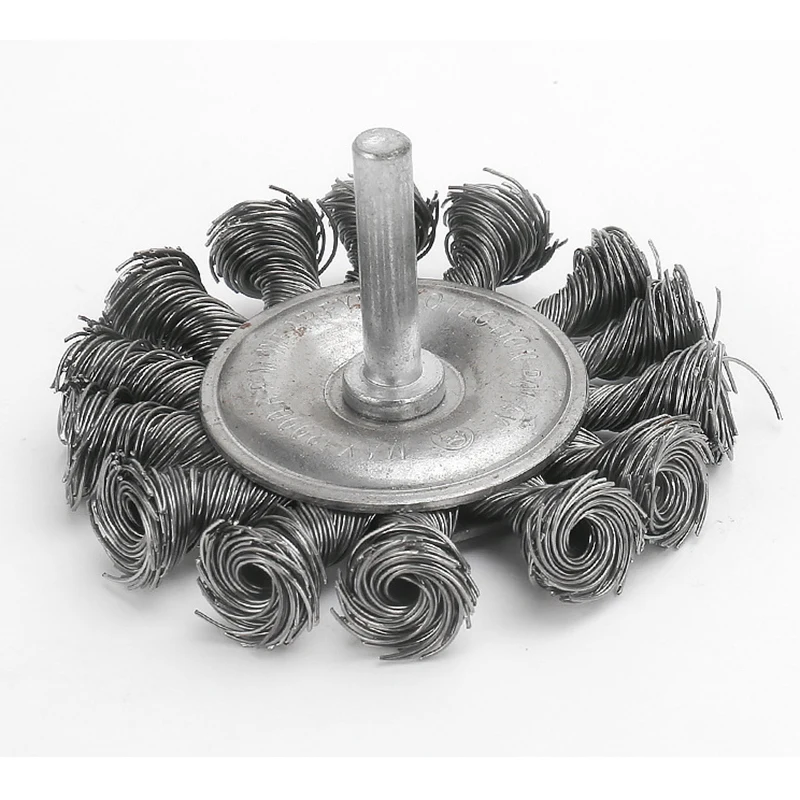 3 шт. вращающееся соединение узел плоская проволока колесо чашка щетка диск