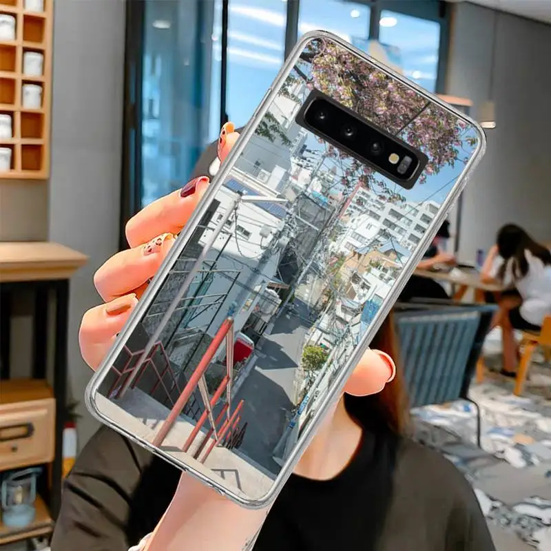 

City Streert Phone Case For Samsung S6 S7 S7edge S8 S8plus S9 S9plus S10 S10 plus E