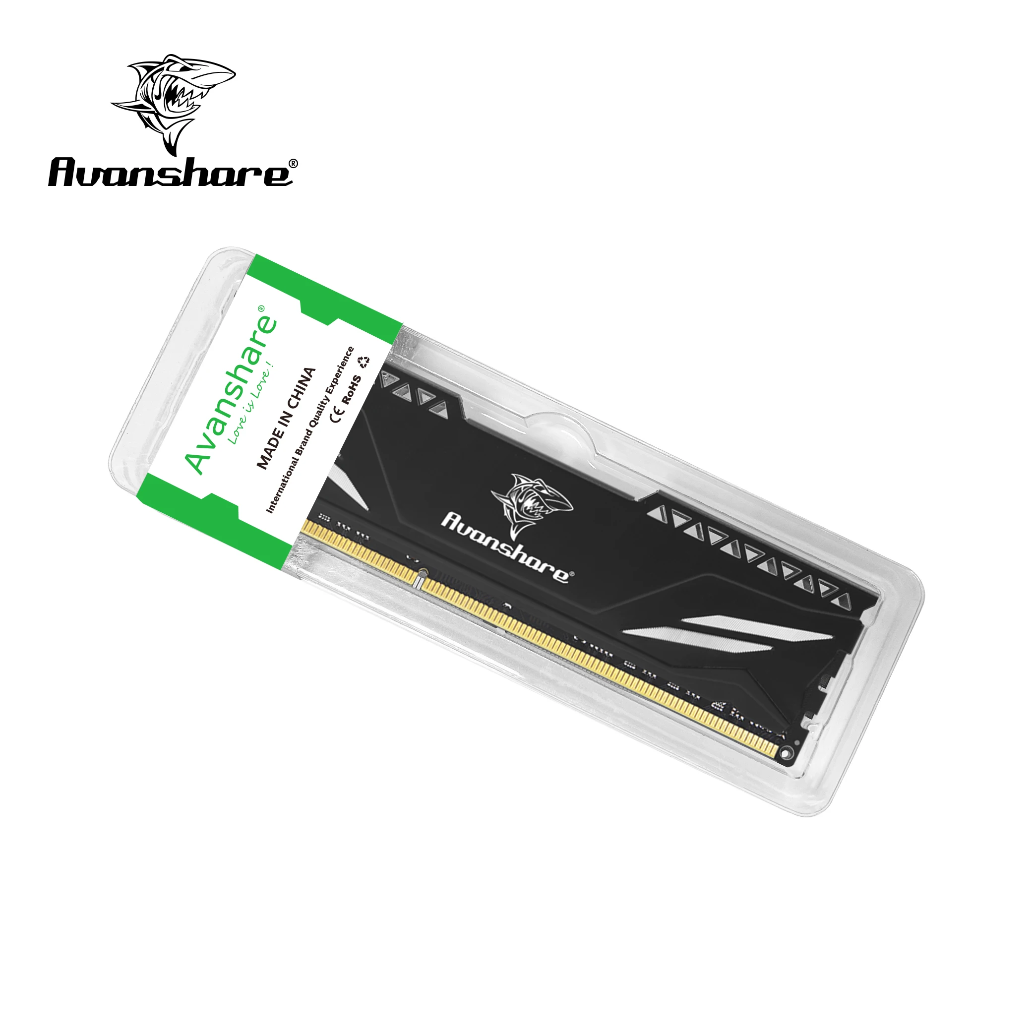 Модуль ОЗУ Avanshare DDR4 16 ГБ 4 8 32 2133 МГц 2400 2666 3200 | Компьютеры и офис