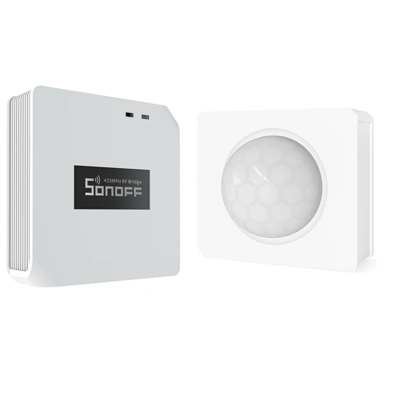 

Sonoff RF Bridge 433 беспроводной Wi-Fi преобразователь сигнала PIR датчик для автоматизации умного дома поддержка пульта дистанционного управления IOS ...