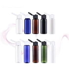 30 мл х 50 Цветной маленькая сумочка для путешествий на Пластик бутылка флип-чехол с завинчивающейся крышкой, 1 OZ бутылки косметический контейнер образец косметики упаковка