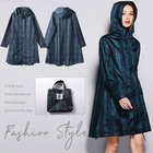 Zhouxiaoxi сетки плащ Для женщин розовый Водонепроницаемый ветронепроницаемые куртки с капюшоном светильник Пеший Туризм Дождевик Пончо Куртка плащ-дождевик