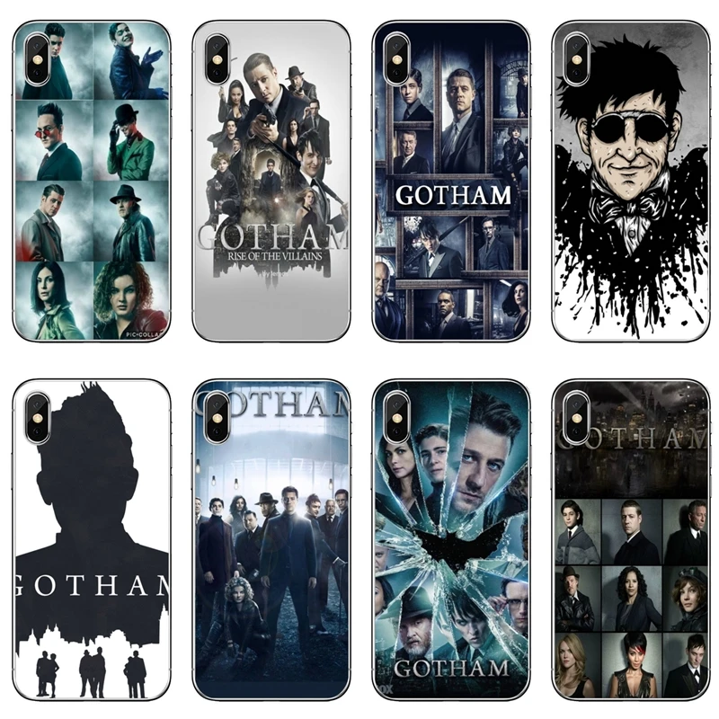 Американская ТВ-маска из силикона Gotham для Xiaomi Redmi 7 7A Note 8 Pro K20 Mi A3 9T CC9 CC9e 9 Lite SE On.