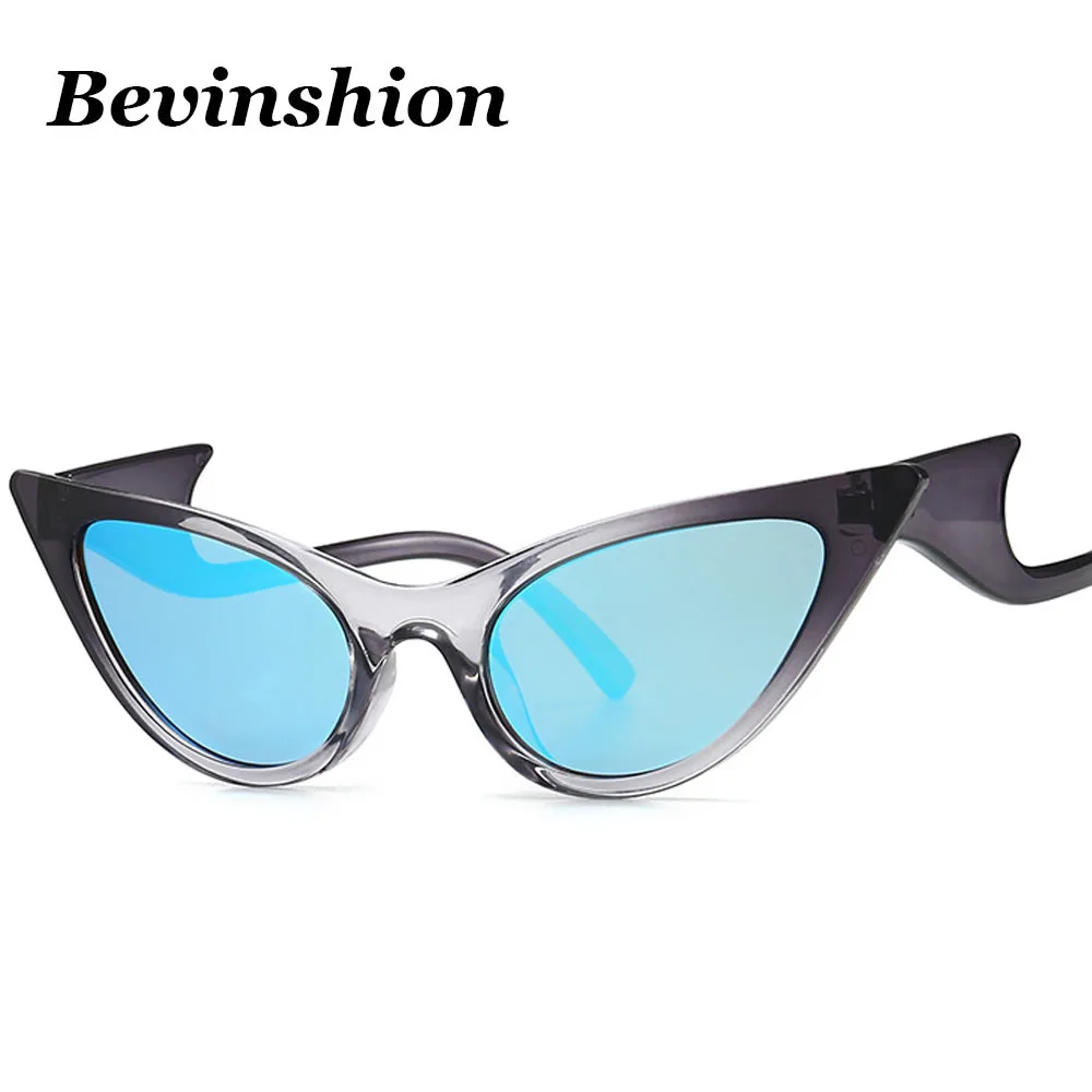 Солнцезащитные очки кошачий глаз в современном ретро-стиле новинка 2019 модные