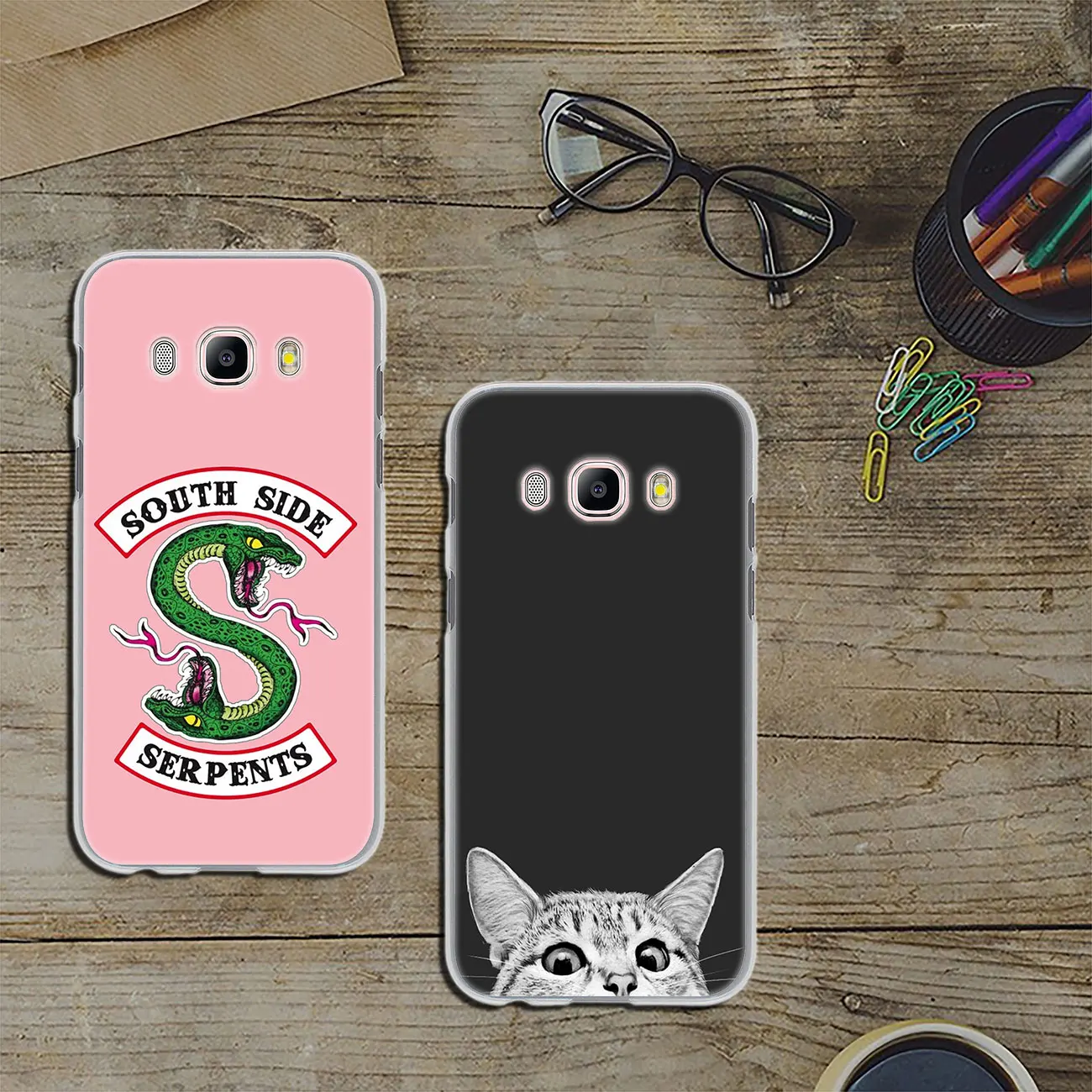 ТВ ривердейл "South Side serpents" чехол для телефона для samsung Galaxy J8 J7 Duo J4 J5 J6 плюс J2 J3 Prime Крышка