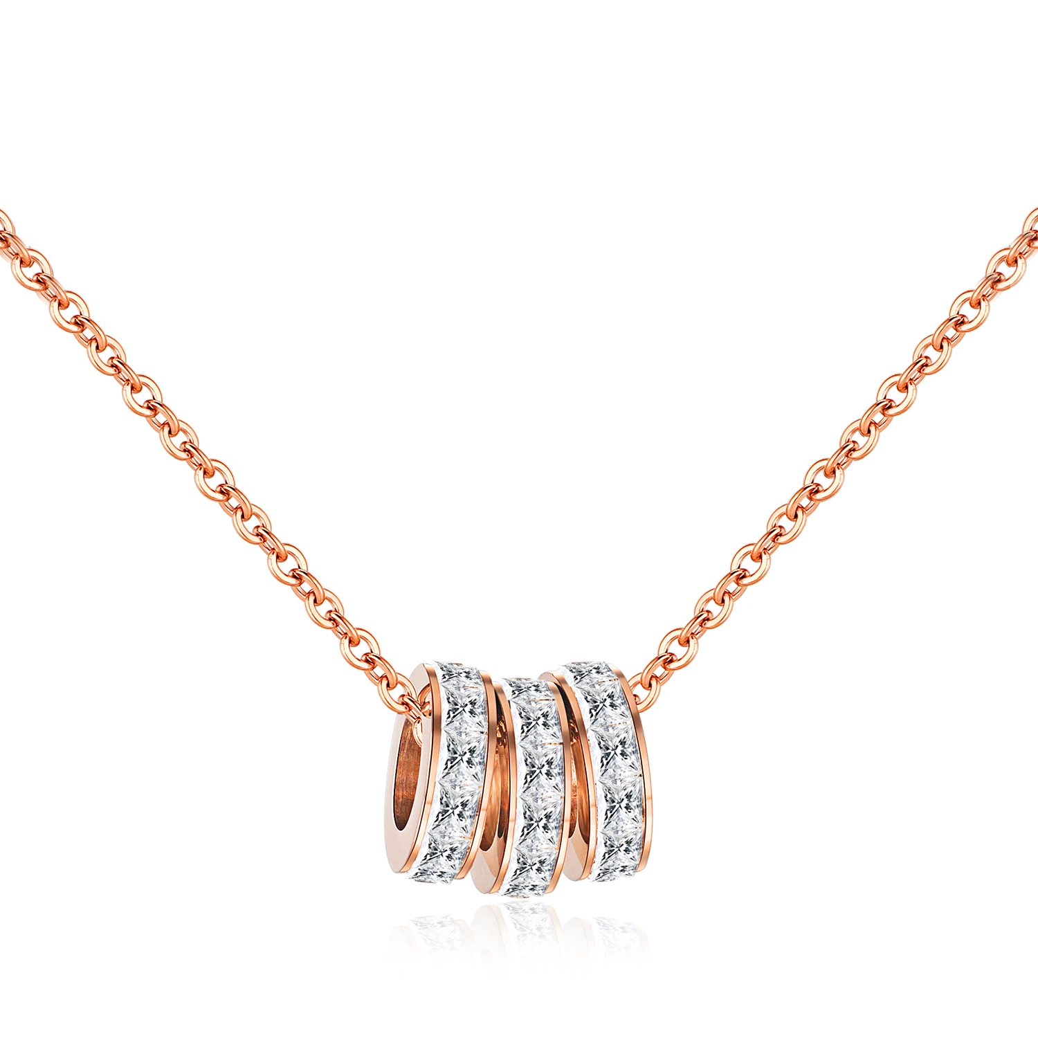 

Женское колье-чокер из нержавеющей стали, с инкрустацией из кристаллов