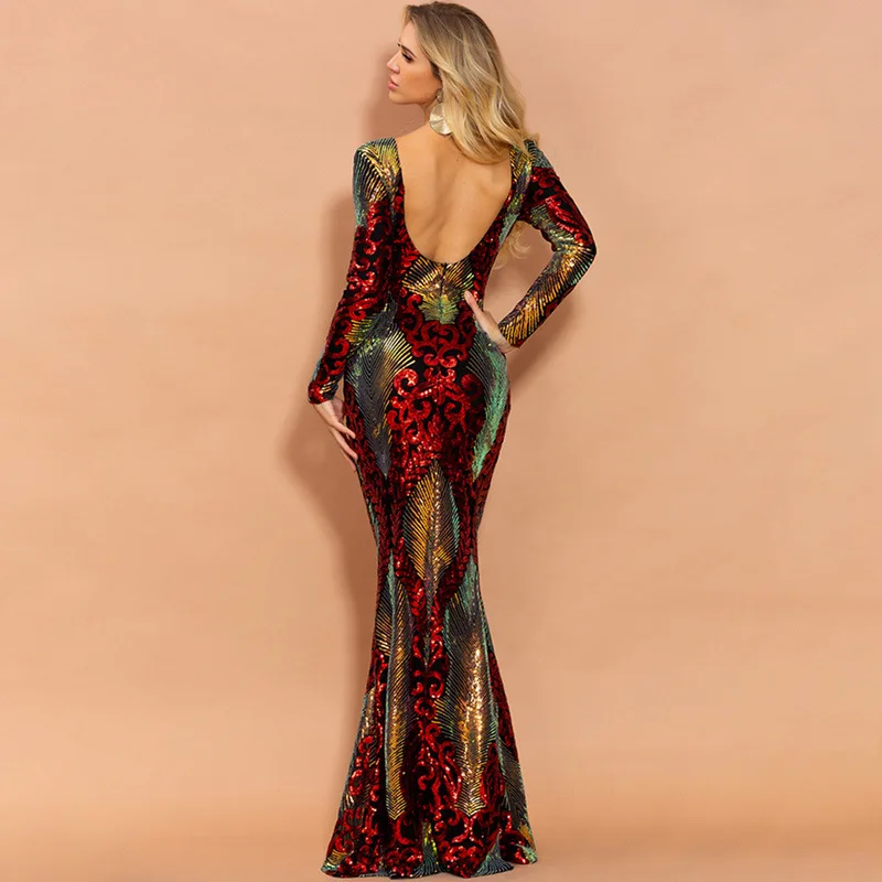 

Hot Style Fashion Celebrity Evening Party Dresses Night Club Elegant Bodycon Sexy Vestidos Plus Size Long Dress