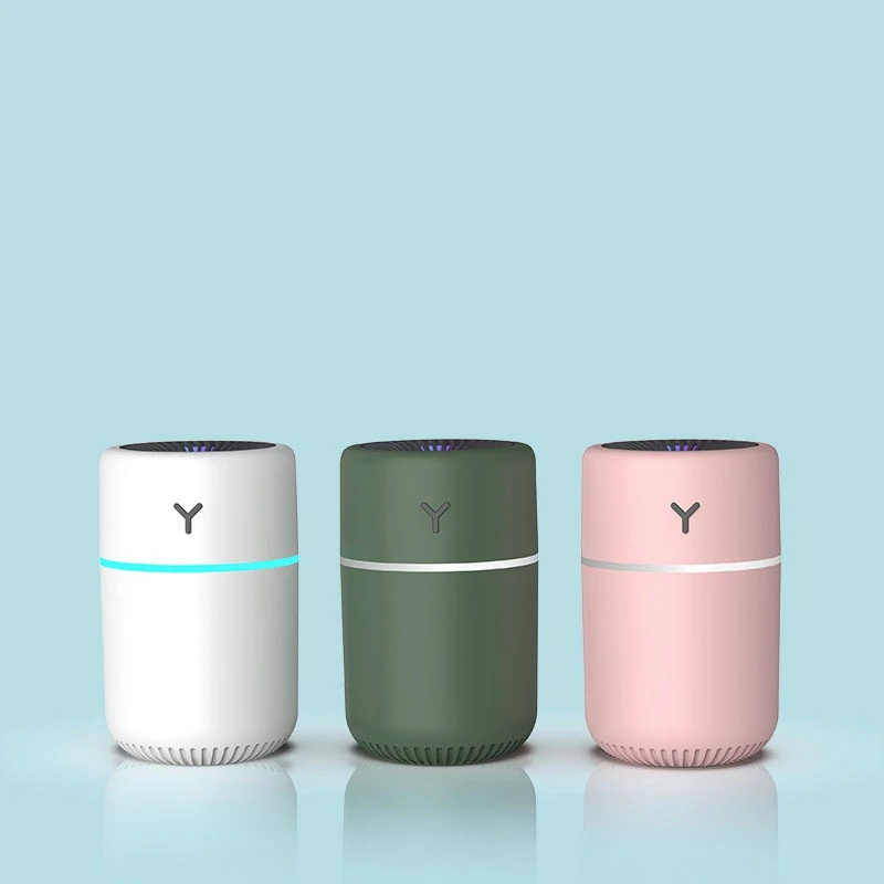 Umidificador de ar Umidificador para Casa Maker com Led Nano Spray Hidratante Portátil Usb Carro Névoa Night Lam 260ml