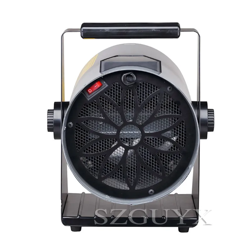 Calentador de aire caliente de cer&aacute;mica para el hogar, soplador de calor r&aacute;pido de alta potencia Industrial, con temporizador, de 3000W, para Ba&ntilde;o-3