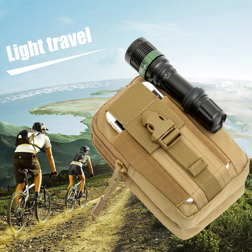 Камуфляжная тактическая спортивная сумка водонепроницаемый мобильный телефон