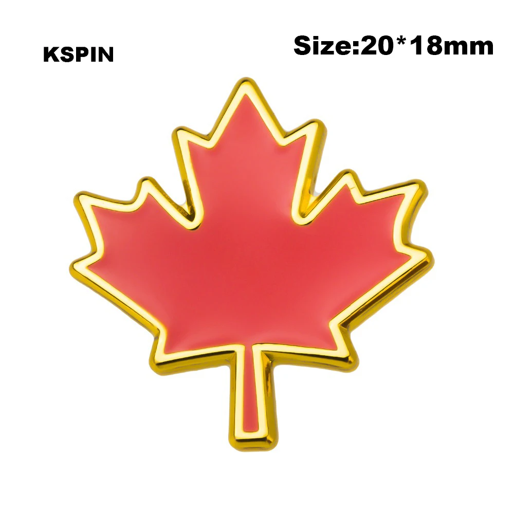 Кленовые листья металлические отворот булавки брошь ювелирные изделия Rozet в