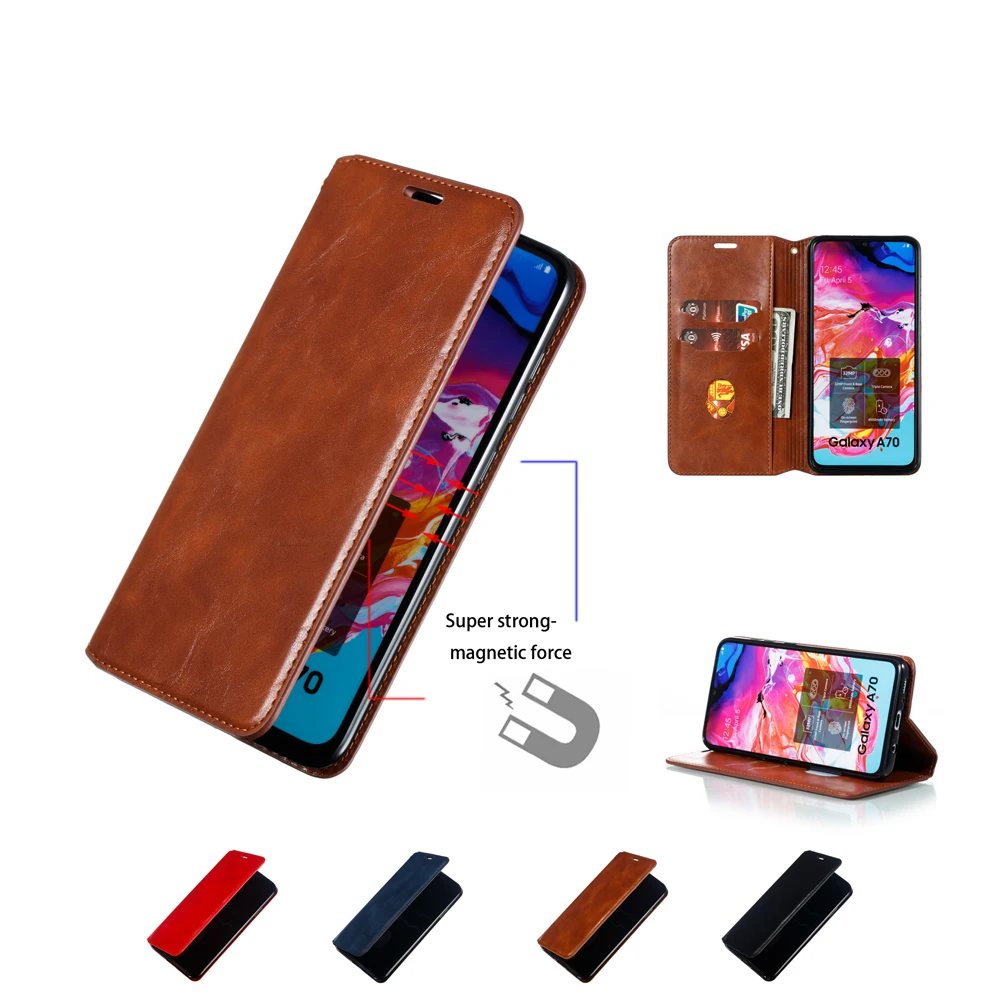 Магнитный кожаный чехол для huawei P20 P30 Lite Pro P SmartZ 2019 Plus чехол-книжка с бумажником и