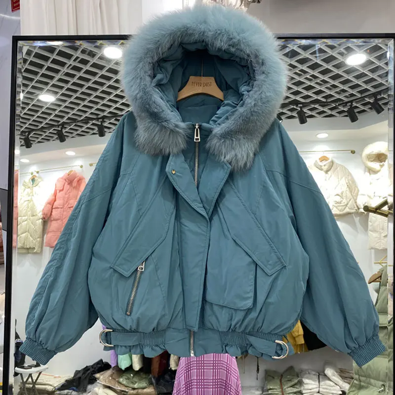 

Пуховик Паркер женский короткий, зимний, с капюшоном, теплая верхняя одежда, LS86, 2021