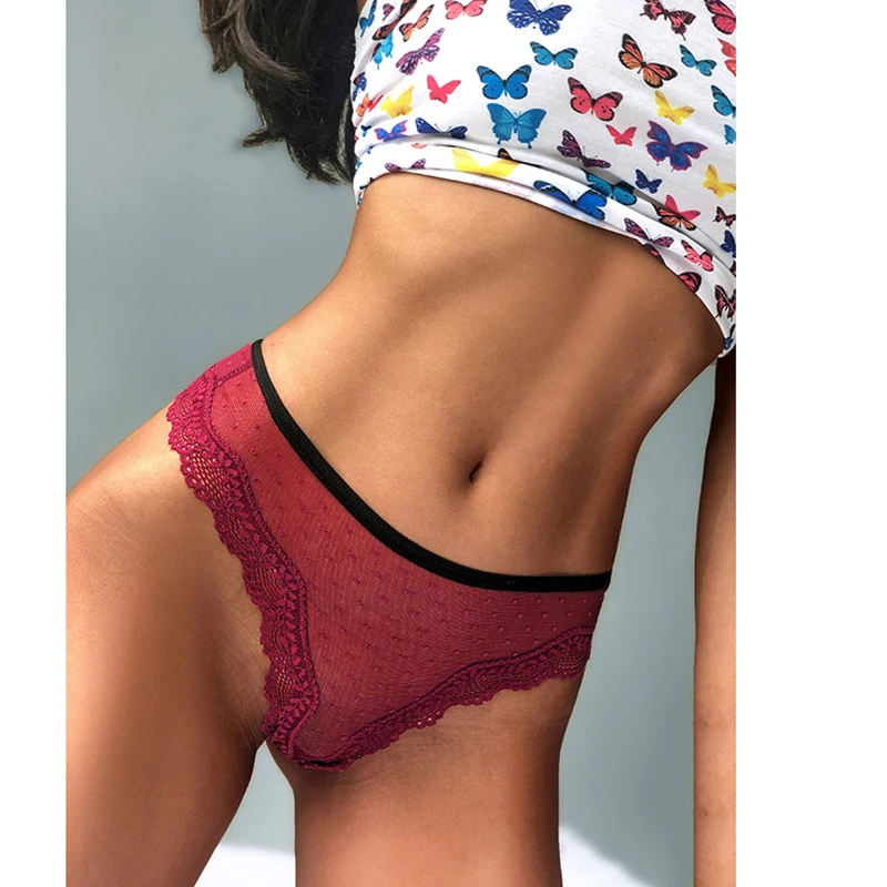 

Sexy Letter Panties Seamless G-String Brief Erotic Lingerie Female Transparent Lace Knickers Underwear for Women Underpants