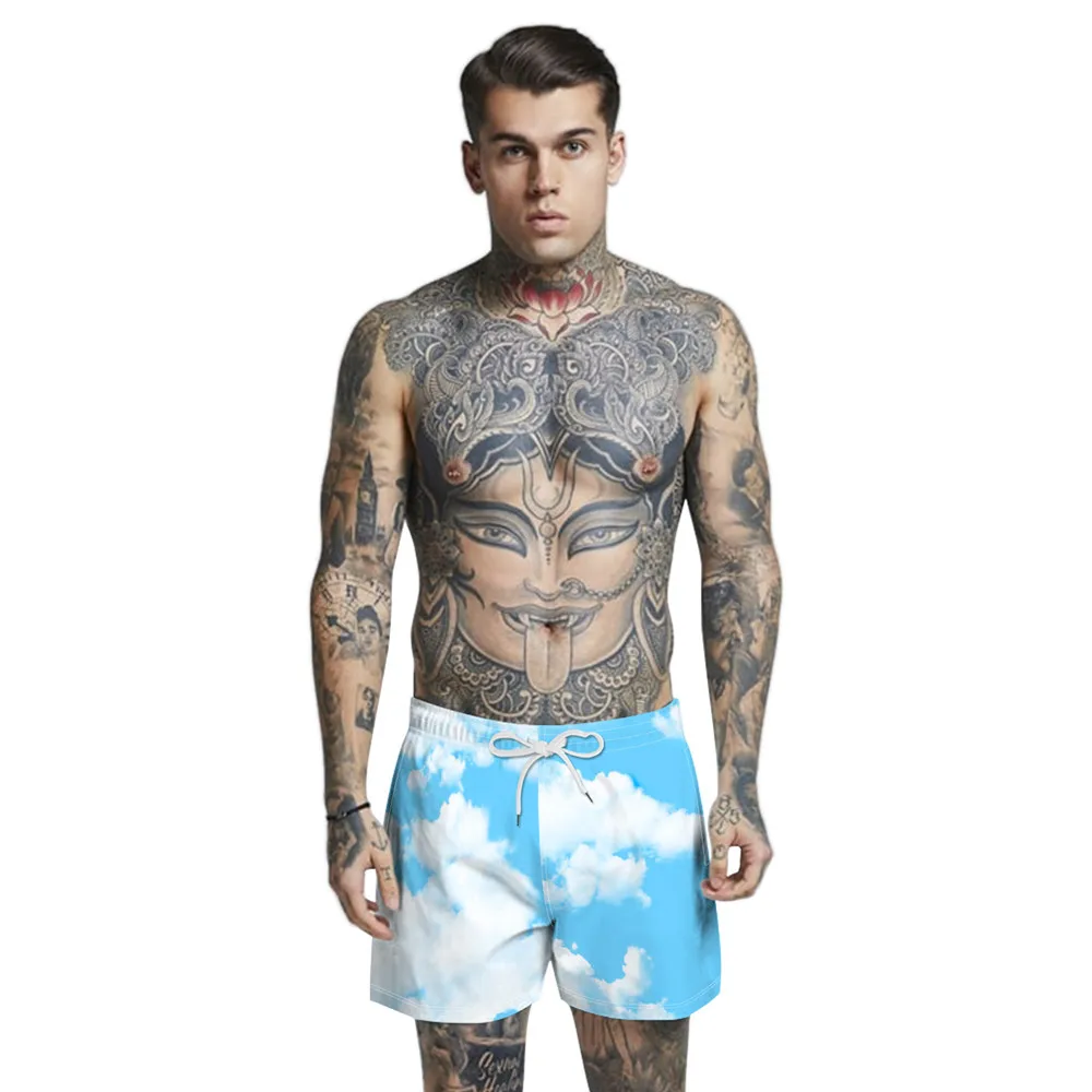 

Summer Men Shorts Fashion 3D Print Mens Clothing Travelling Beach Swimwear 2021 Comfortable Casual Shorts Vacation Beach Pants