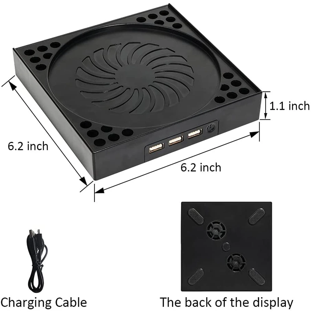Подставка для вентилятора игровой консоли 3 скорости регулируемый держатель