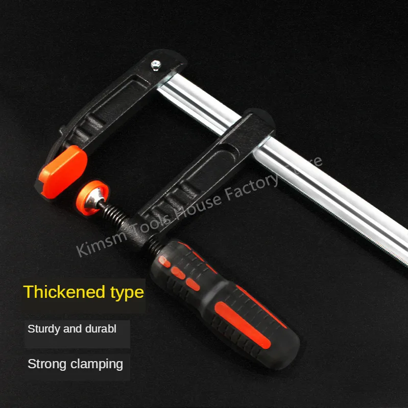 Сверхмощный немецкий зажим с Трещоткой быстросъемный для дерева и металла