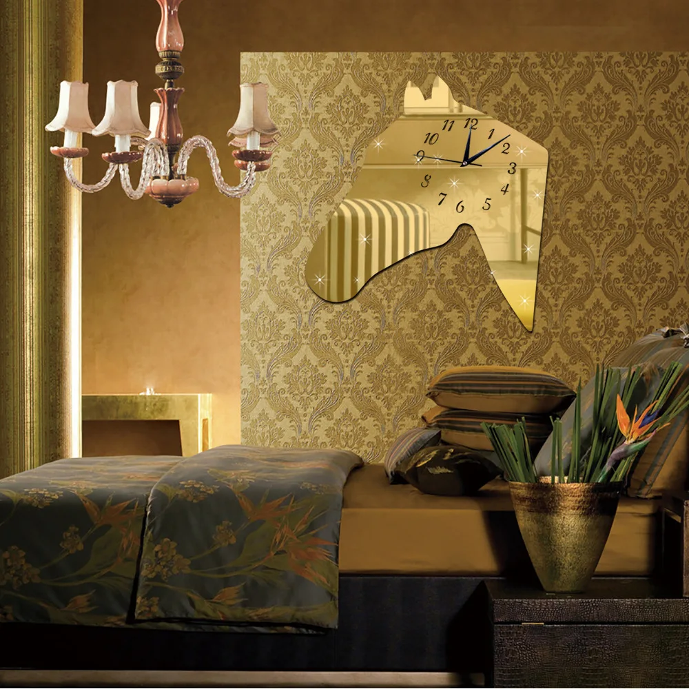 Часы для гостиной спальни креативное украшение DIY бесшумные кварцевые часы