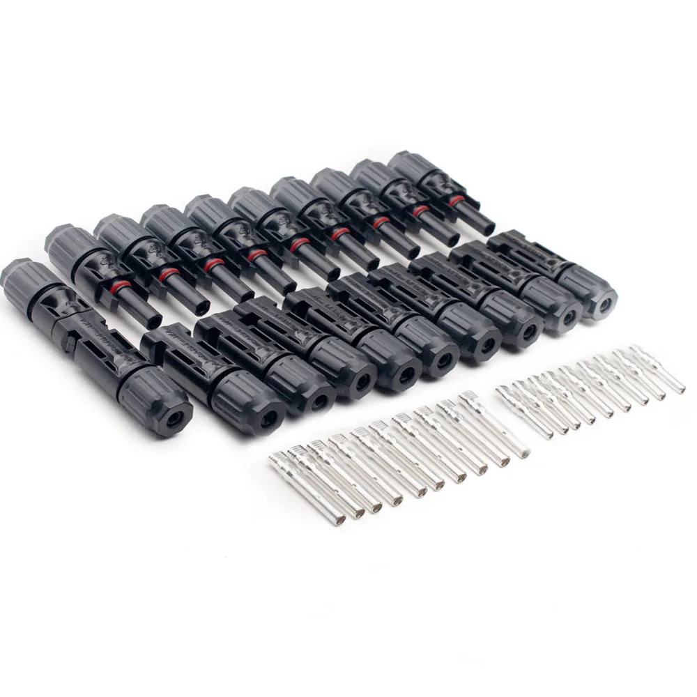 10 пар разъемов для подключения к разъему на солнечной панели лучшего