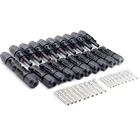 10 пар разъемов для подключения к разъему на солнечной панели для лучшего водонепроницаемого эффекта подключения к солнечной панели 141210AWG кабель