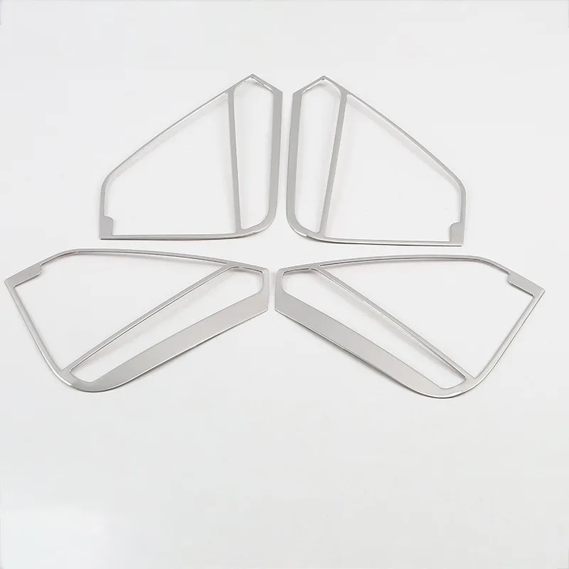 

Для Volkswagen VW Tiguan MK2 2017-2022 автомобильная дверь стерео аудио звук крышка динамика украшения наклейки на рамку из нержавеющей стали аксессуары