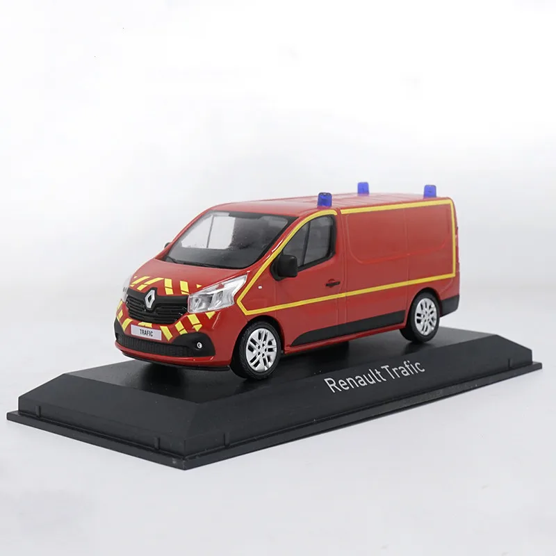 

1/43 alloy die-casting car model Renault Renault Trafic rescue car police car car model original packaging