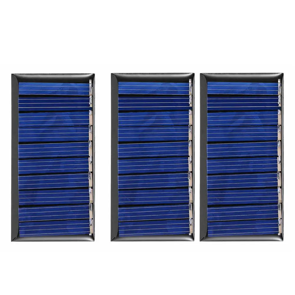 Модуль солнечной батареи 5V 50mA Панели солнечные поликристаллические силиконовые