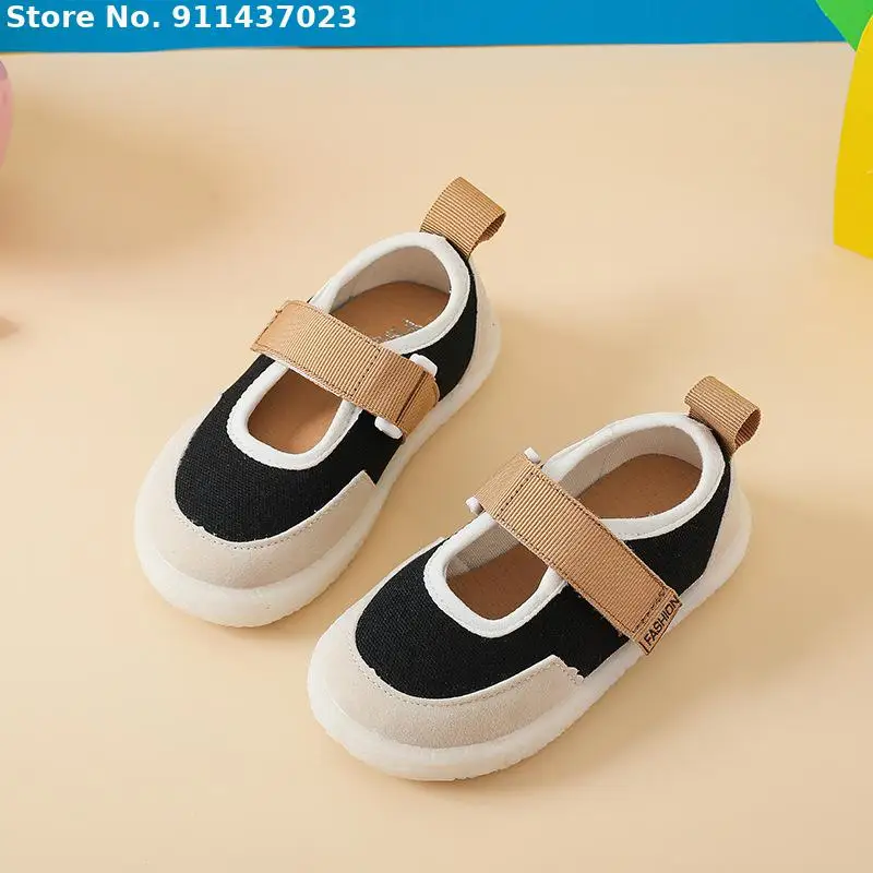 

Baby Shoes Children Canvas Shoes Soft-soled Boys Shoes Baby Girls Sports Toddler Shoes Casual Shoes Kids Sneakers 1 2 3 4 5 6 7y