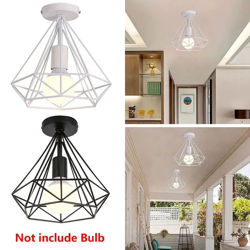 Встраиваемый потолочный светильник E27 металлический s железный подвесная лампа