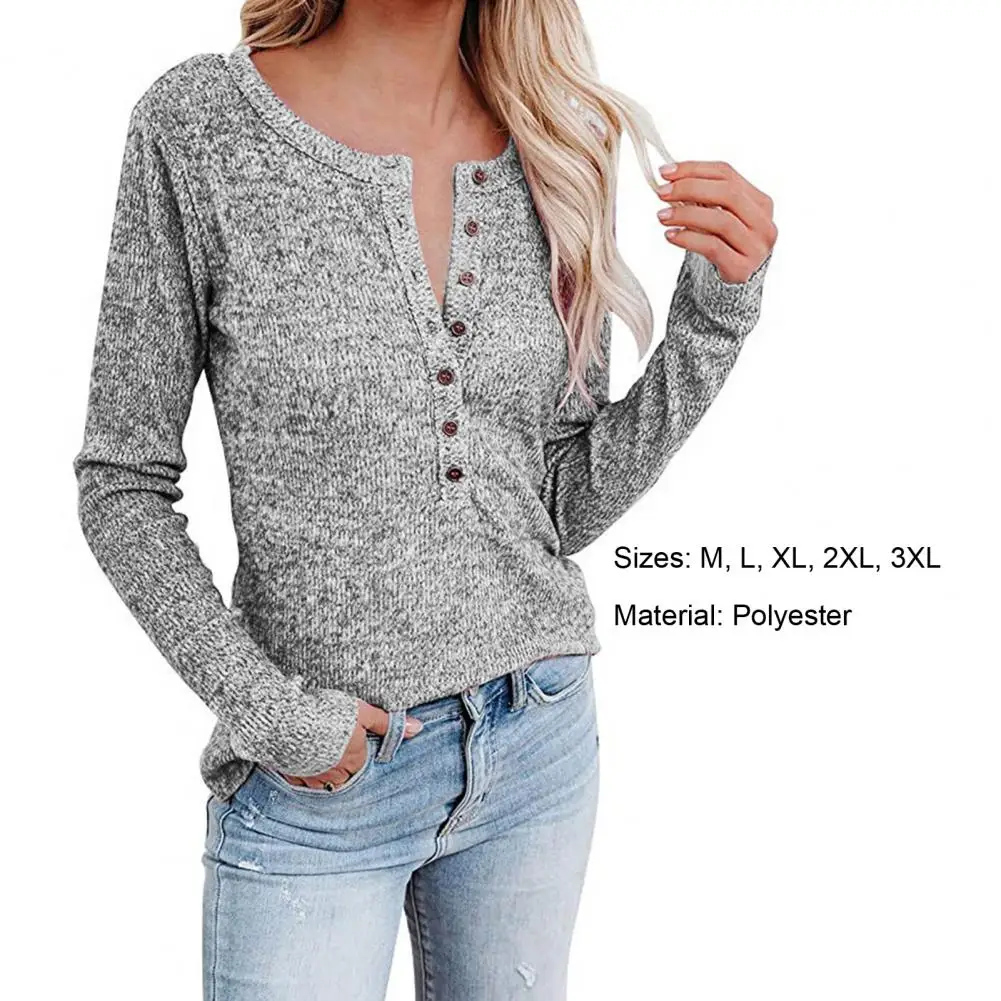 Женская туника из мягкой ткани с V-образным вырезом на пуговицах | одежда