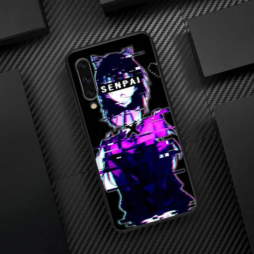 

LEWD Sad Sexy Anime Aesthetic Phone Case Cover For Samsung Galaxy A7 8 10 20 20e 21 30 30S 31 41 50 50S 51 70 71 91 black Bumper