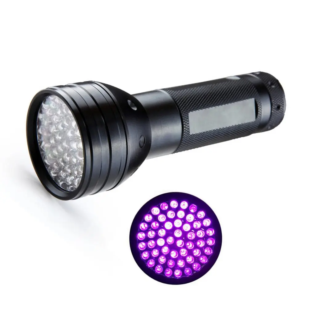 51LED фиолетовый фонарик УФ-фонарик цена отличная флуоресцентная лампа