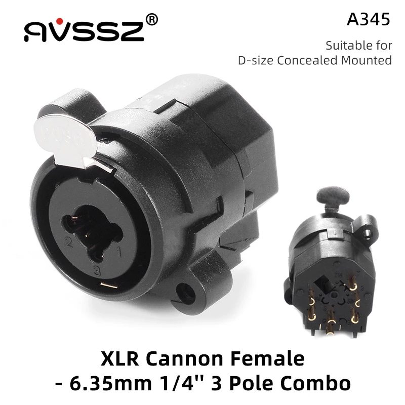 

AVSSZ Адаптер моно 6,35 мм