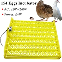154 eggs incubator eggs automatic incubator incubator motor turn tray poultry incubation equipment farm poultry hatching device