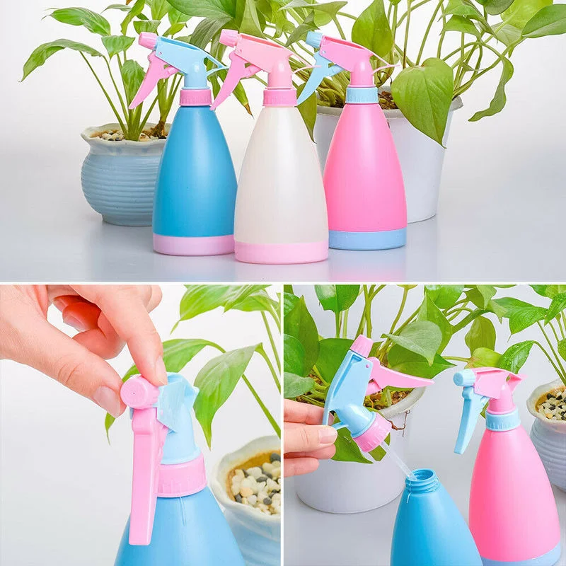 Ярких цветов Лейка бутылка ручной давления спринклерная теплица пластиковых