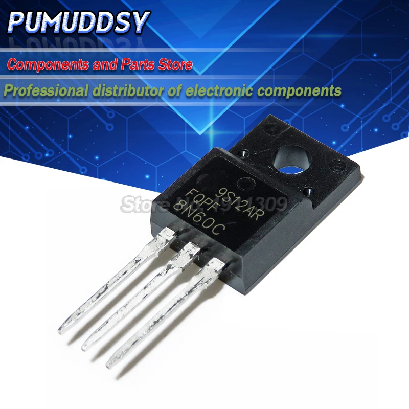 10 шт. FQPF8N60C 8N60C 8N60 600V 8A MOSFET n канальный транзистор TO 220F IC|Транзисторы| |